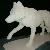 Wolf 
Styrofoam Sculpture

